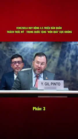 CRE:BATTLECRY | VENEZUELA HUY ĐỘNG 4,5 TRIỆU DÂN QUÂN, THÁCH THỨC MỸ - TRUNG QUỐC TẶNG 
