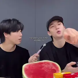 they are so goofy i love them 😋 #straykids #han #hyunjin #fyp #viral @Stray Kids 