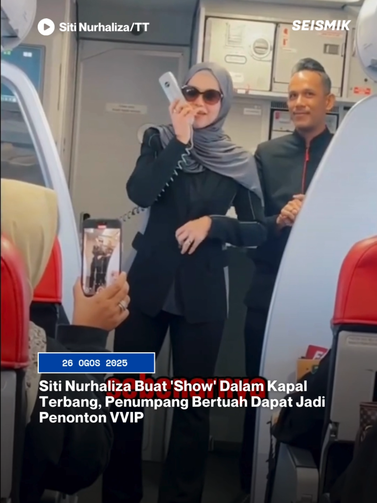 Tak perlu beli tiket konsert VIP, @ctdk  belanja dalam flight je! Klik link di bio untuk baca artikel penuh! #tokti #ctdk #sitinurhaliza #konsert