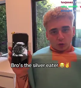 Silver Eater 😭✌️ #fyp #trending #lacy #marlon #silversurfer 