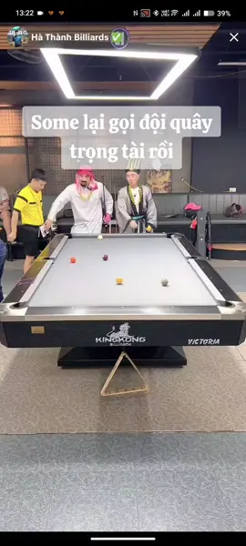 tài ra cổng có người gặp #hoangsaobilliards #99billiardsclub #hathanhbillards #ngocxambilliards #billiards 