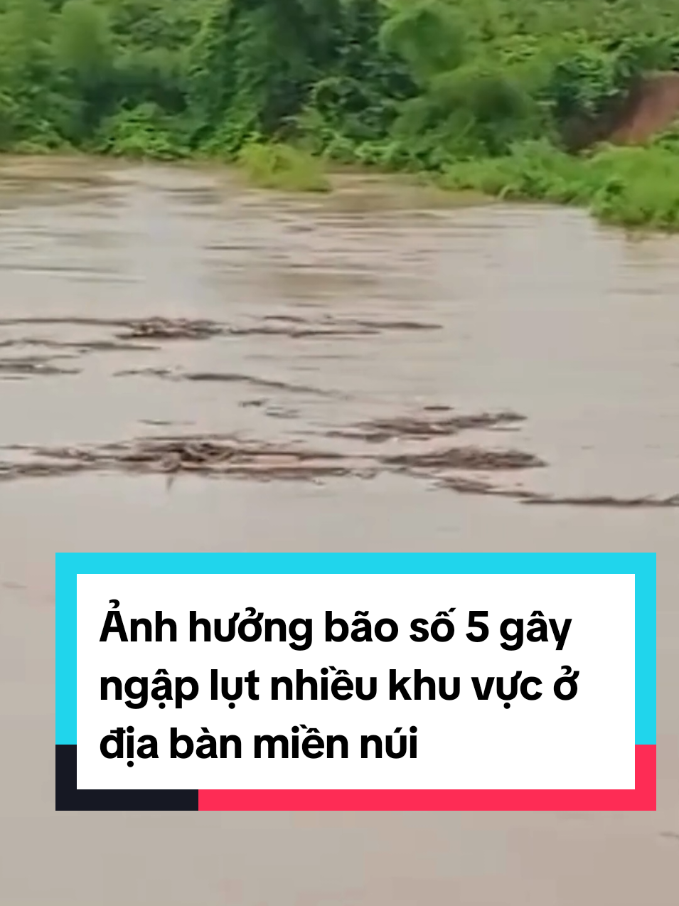 Ảnh hưởng bão số 5 gây ngập lụt nhiều khu vực ở địa bàn miền núi của tỉnh Bắc Ninh Nguồn: Bắc Ninh TV #bacninh #muabao #ngaplut #miennui #tiktoknews 