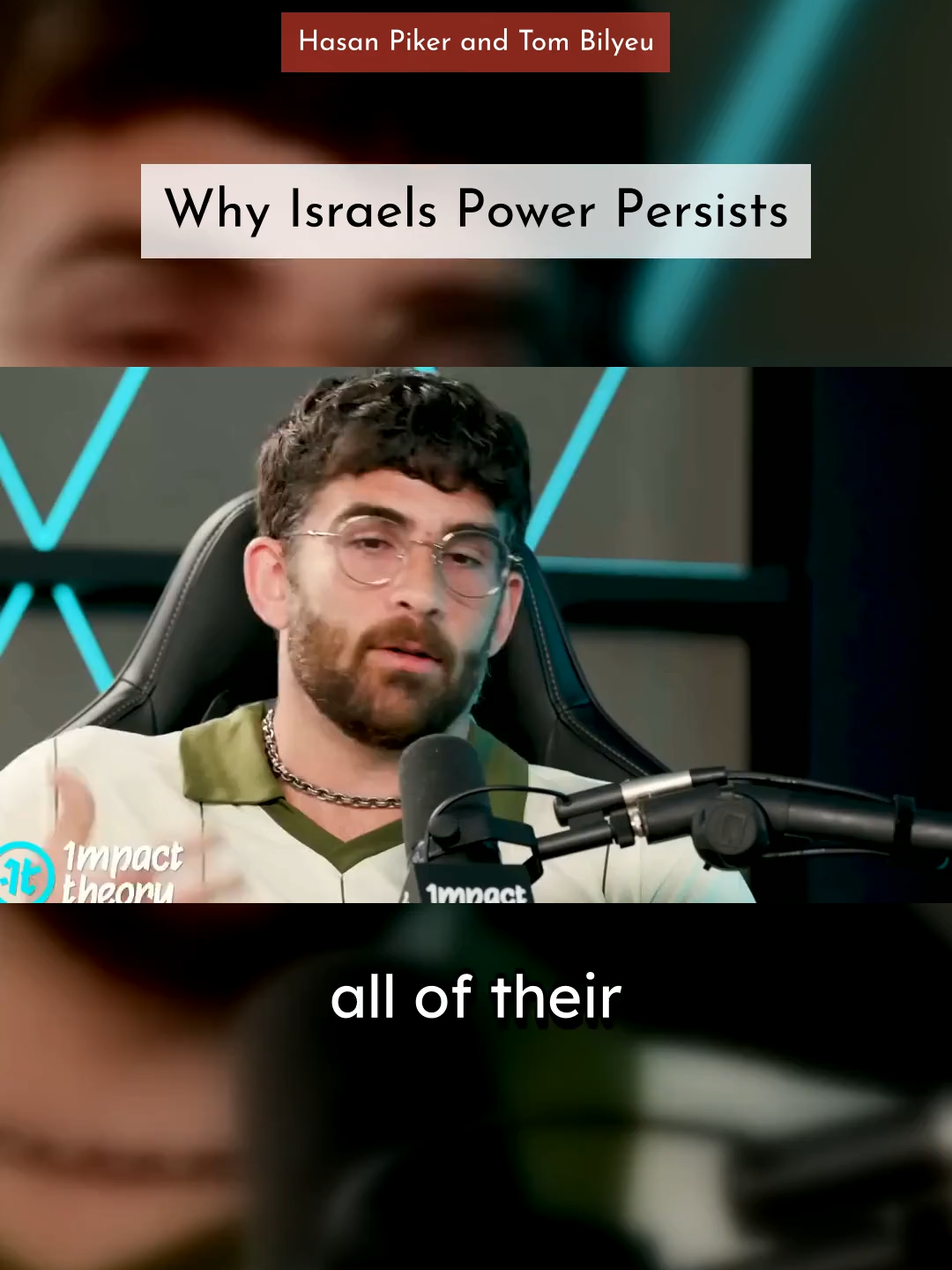 Why Israel Dominates U.S. Policy - Hasan Piker and Tom Bilyeu #unitedstates #israel #settlercolonialism