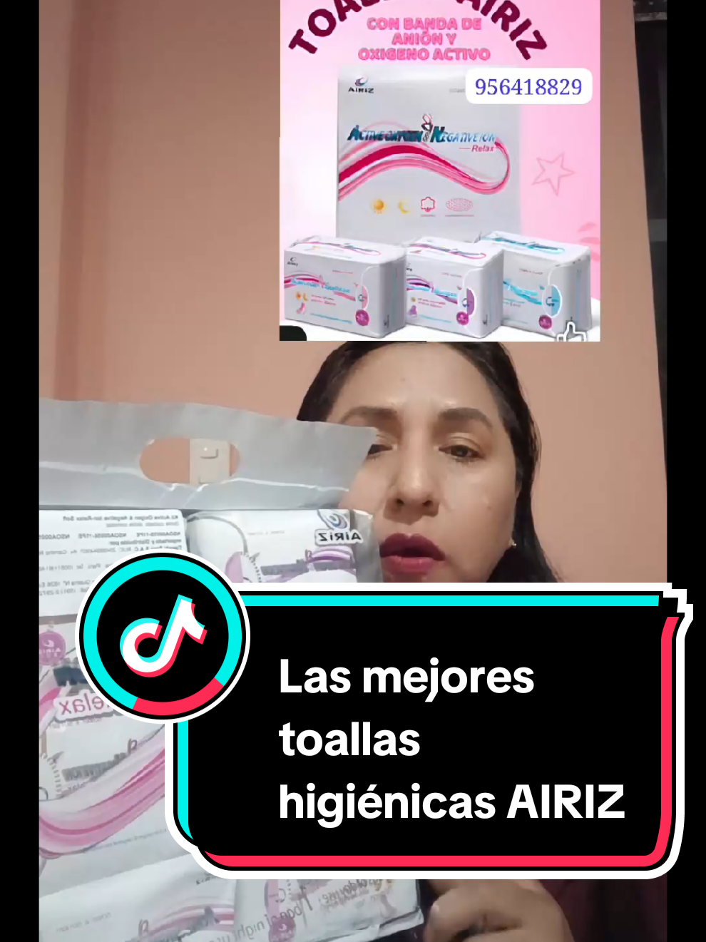 Las mejores toallas higiénicas AIRIZ de TIENS #tiens #toallashigienicasairiz #Obstetra #emprendimiento #networkmarketing @Tiens Latam Oficial @Tiens Perú @Aurora Capacitaciones Empresar 