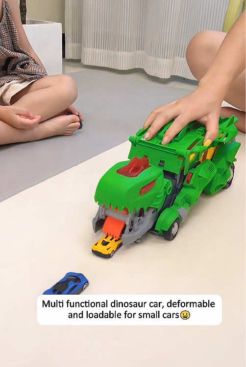 So cool Dinosaur car#baby #babygoodthing #tiktokshop #babytiktok #car 