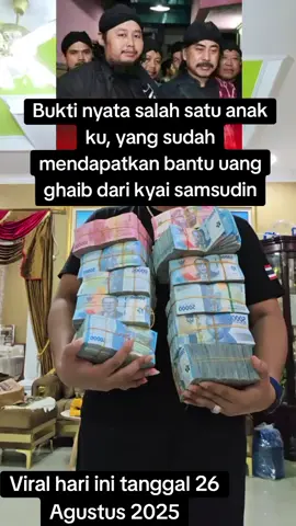 Semoga berkah dunia akhirat #fyp #hariini #keyakinan #pesugihan #uanggaib 