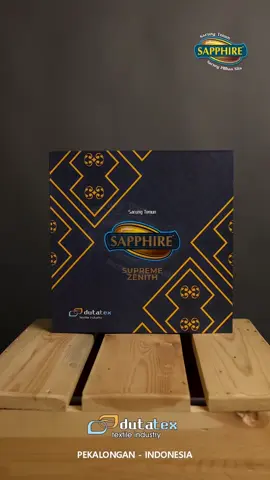 Sarung Sapphire Super Premium SGM, menjadi teman setiamu saat acara formal. #sarungpilihankita #sarungsapphire #sarung 
