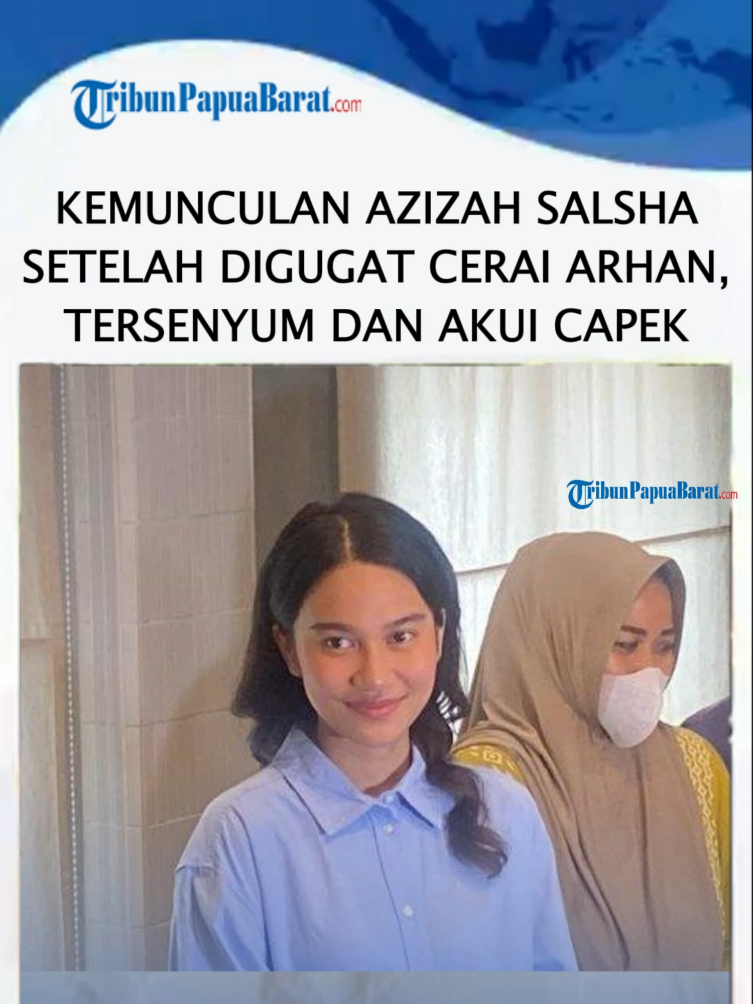 TRIBUNNEWS.COM - Azizah Salsha akhirnya muncul setelah kabar perceraiannya dengan Pratama Arhan terendus media, Senin (25/8/2025) kemarin. Zize, sapaan akrab Azizah Salsha, resmi diceraikan oleh Pratama Arhan setelah Pengadilan Agama Tigaraksa, Tangerang, Banten memutus perceraian mereka secara verstek. Berdasarkan data Sistem Informasi Penelusuran Perkara (SIPP) PA Tigaraksa, kasus perceraian ini tercatat dengan nomor 4274/Pdt.G/2025/PA.Tgrs. Artikel ini telah tayang di Tribunnews.com dengan judul Kemunculan Azizah Salsha setelah Digugat Cerai Pratama Arhan, Tebar Senyum Akui Capek, https://www.tribunnews.com/seleb/2025/08/26/kemunculan-azizah-salsha-setelah-digugat-cerai-pratama-arhan-tebar-senyum-akui-capek?utm_content=headline-secondary&utm_medium=widget-homepage&utm_source=www.tribunnews.com. Penulis: Salma Fenty Irlanda Editor: Whiesa Daniswara