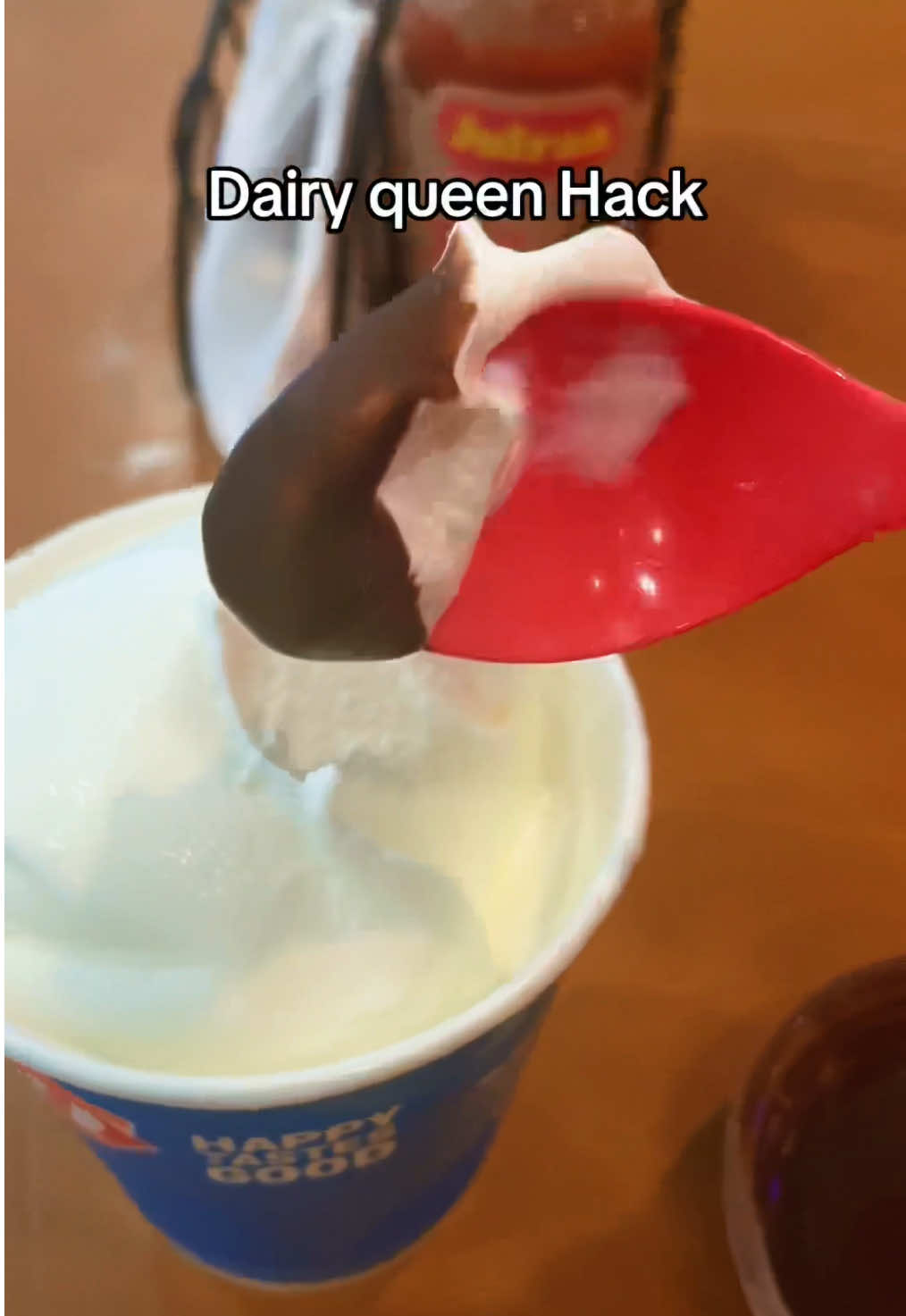 Okay din pala sya 🥰 #foryou #dqhack #dairyqueen #fyp 