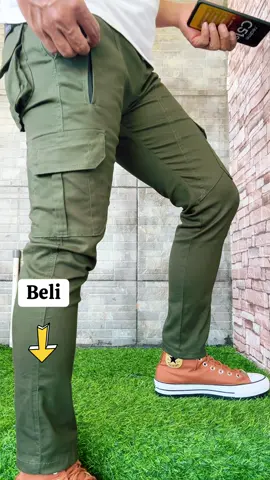 Celana cargo pdl karet pria ✨ Keunggulan Produk: ✅ Bahan tebal & adem – nyaman dipakai seharian ✅ Model trendy – cocok untuk kerja, kuliah, nongkrong, atau jalan santai ✅ Warna netral – gampang dipadukan dengan atasan apa pun ✅ Jahitan kuat – awet dipakai jangka panjang ✅ Nyaman & fleksibel – bisa formal maupun casual  #celanapanjangpria #celanacargo #celanapdl #guncang99 #wibgajian 