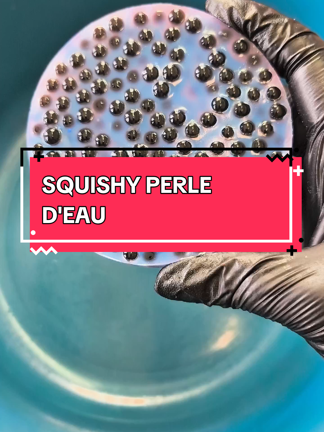SQUISHY perle d'eau  #CapCut #asmr #squishy #relaxation #detente 