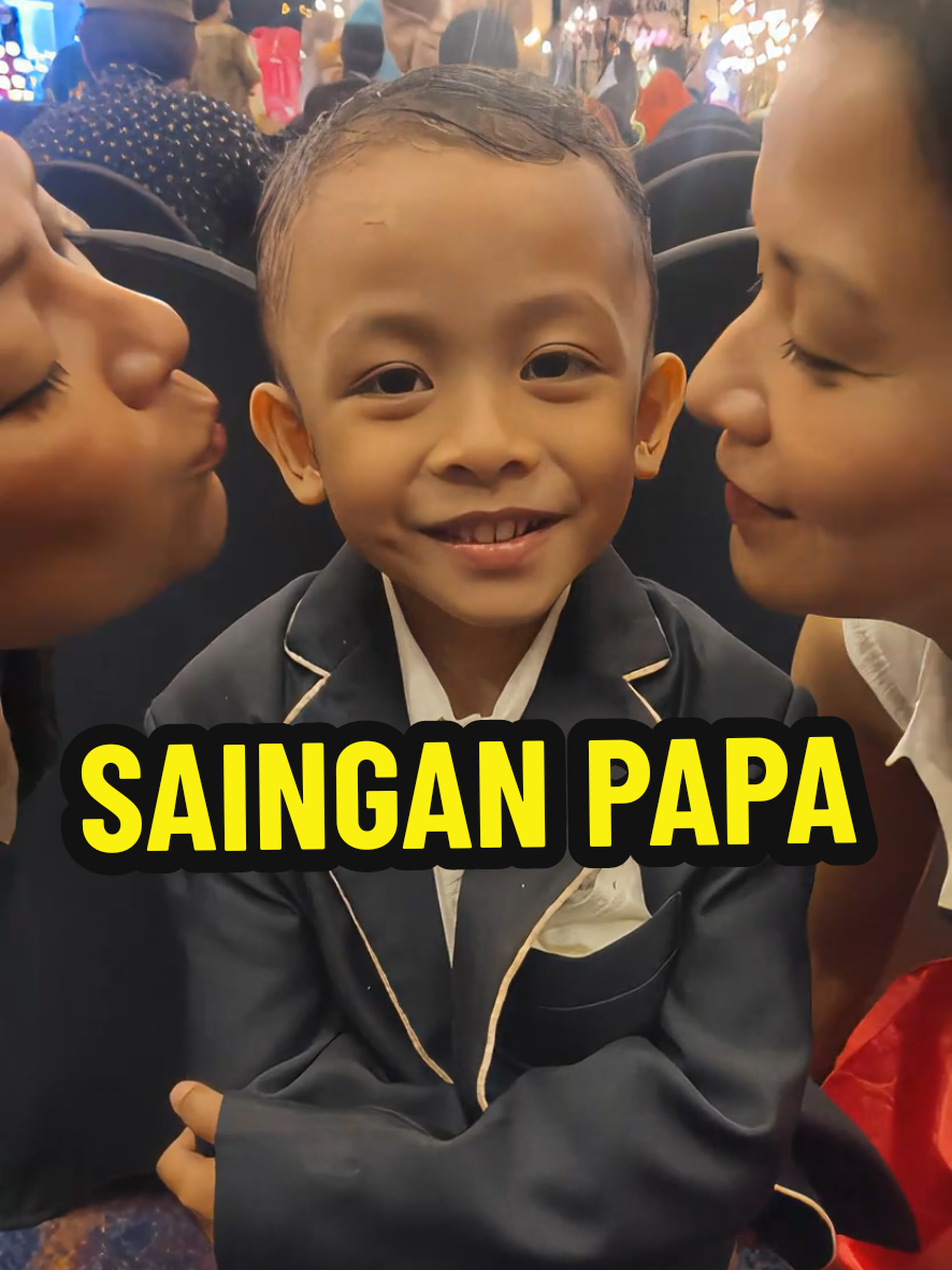 memangnya papa saja yang bisa, nias juga dong, hahahaha @hibarnitaa 