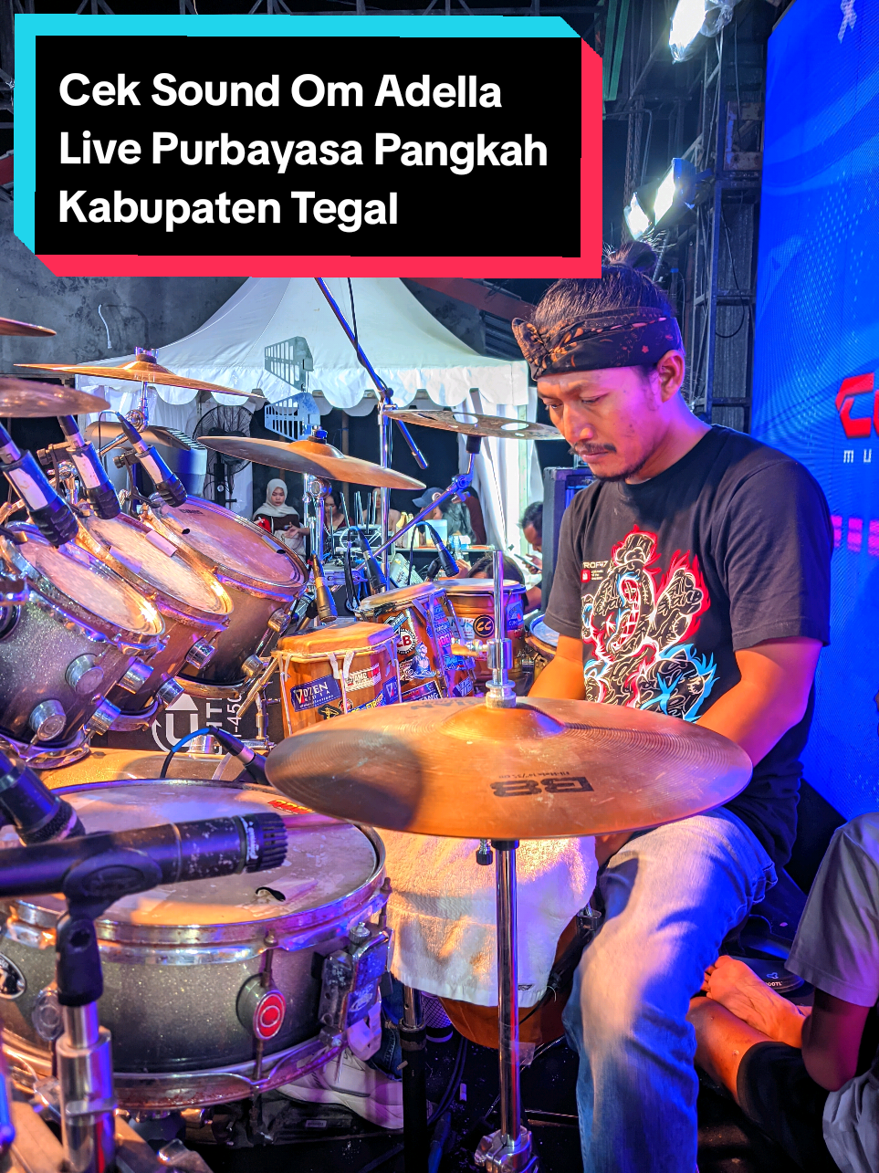 Detik-detik Cek Sound Om Adella Cak Nophie Live Purbayasa Pangkah Kabupaten Tegal  #fyp #fypシ゚viral #adella #omadella #ceksound @nophie 🇮🇩 