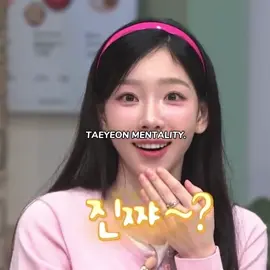 #taeyeon #mentality 