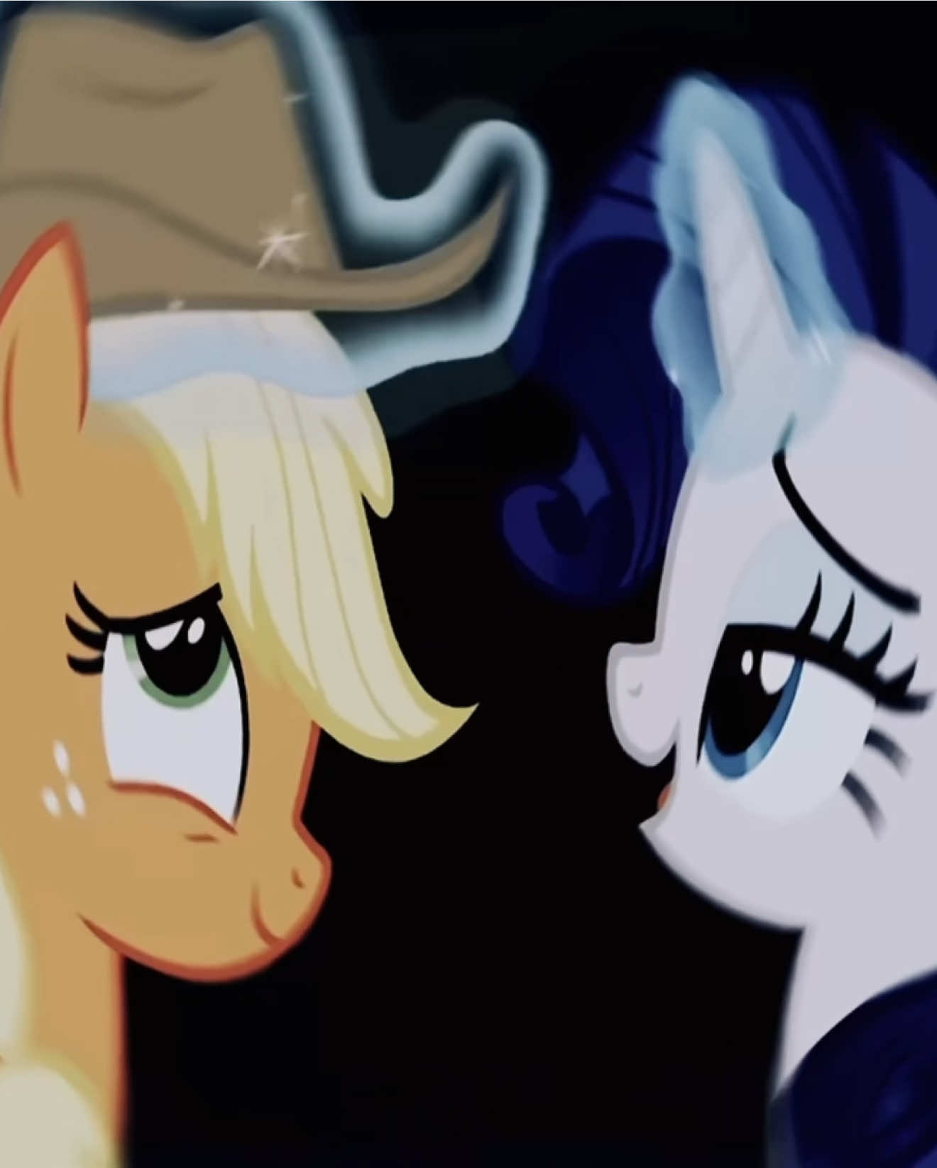canon in my heart #mlp #mlpedit #applejack #rarity #rarijack 