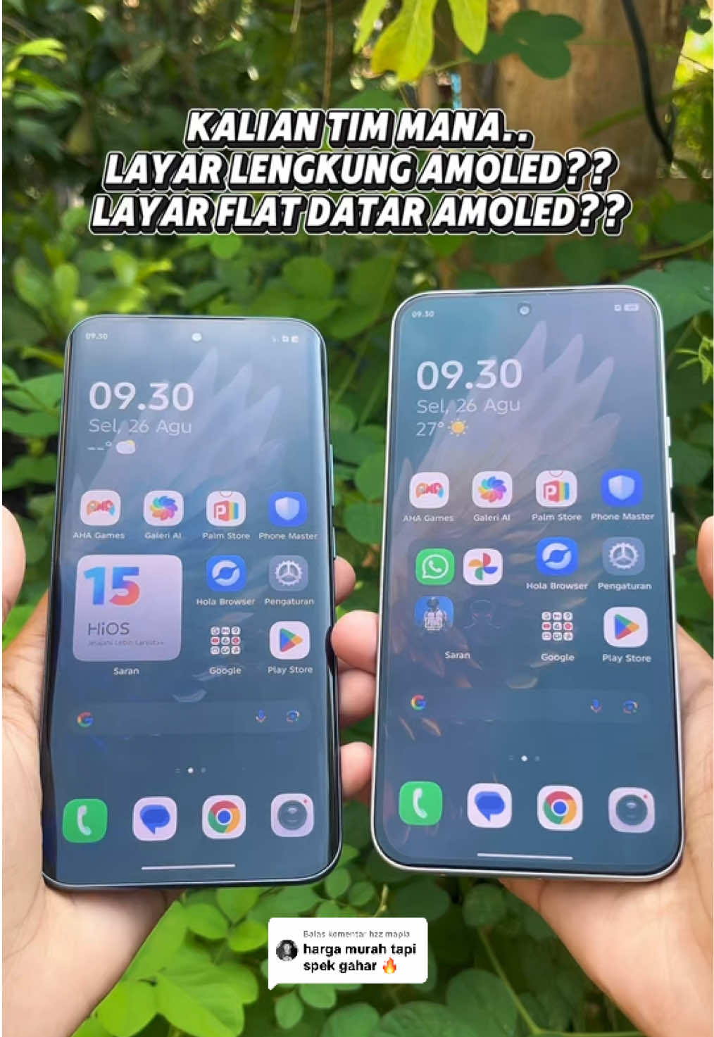 Membalas @hzz mapia kalian tim layar lengkung atau layar flat datar? #tecnospark40proplus #tecnospark40pro #tecnoindonesia #guncang99 