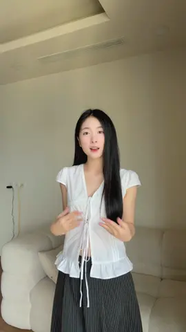 em này mặc lên trông tiểu thư xỉu lun í #xuhuongtiktok #macgikhongbiet 