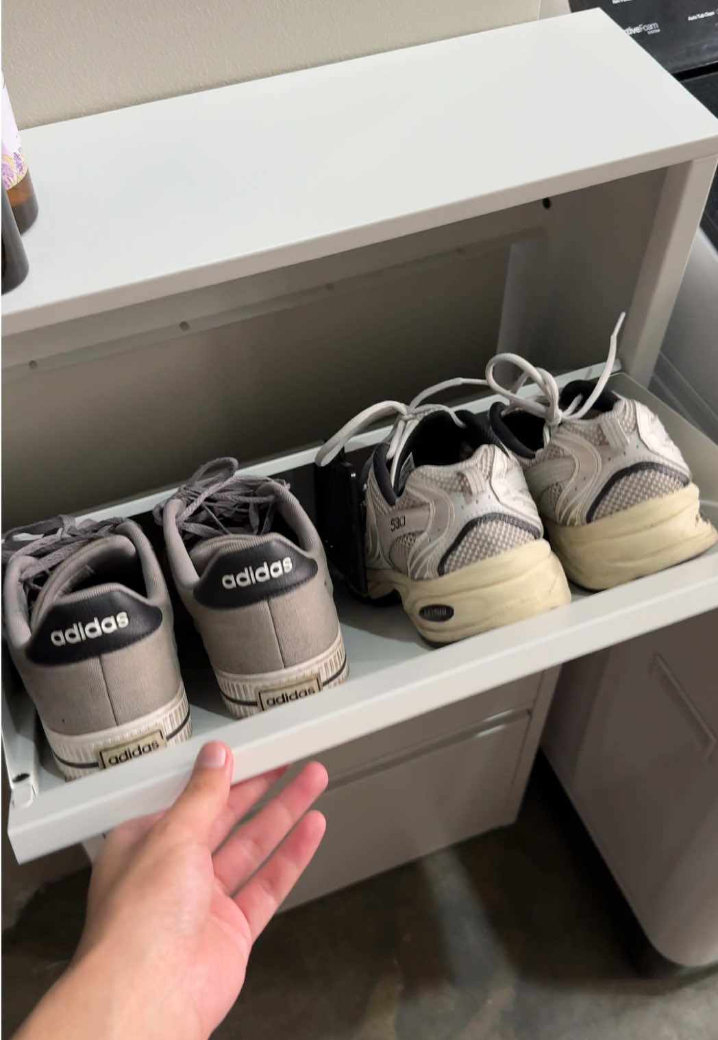 Restock alert! #shoecabinet #shoeorganizer #shoestorage #shoerack 
