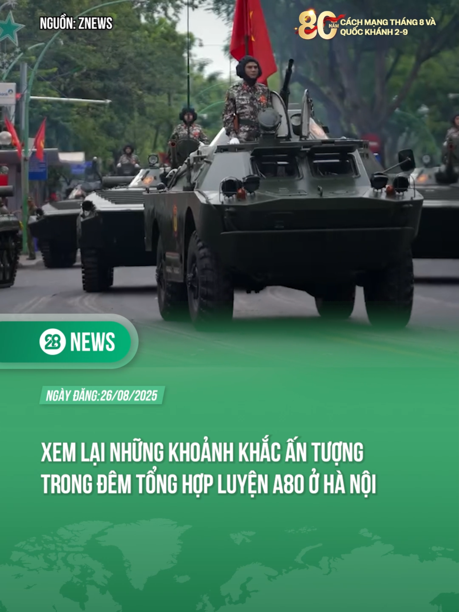 NHỮNG KHOẢNH KHẮC ẤN TƯỢNG TRONG ĐÊM TỔNG HỢP LUYỆN A80 Ở HÀ NỘI #znews #toadodoclap #LehoiDoclap #RangroVietNam #A80 #theanh28news #TWĐ #theanh28 #tiktoknews