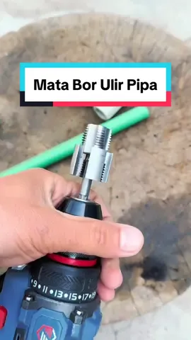 Pekerjaan jadi lebih mudah & presisi! 🔧 #BorUlir #AlatTeknik #PerkakasRumah 