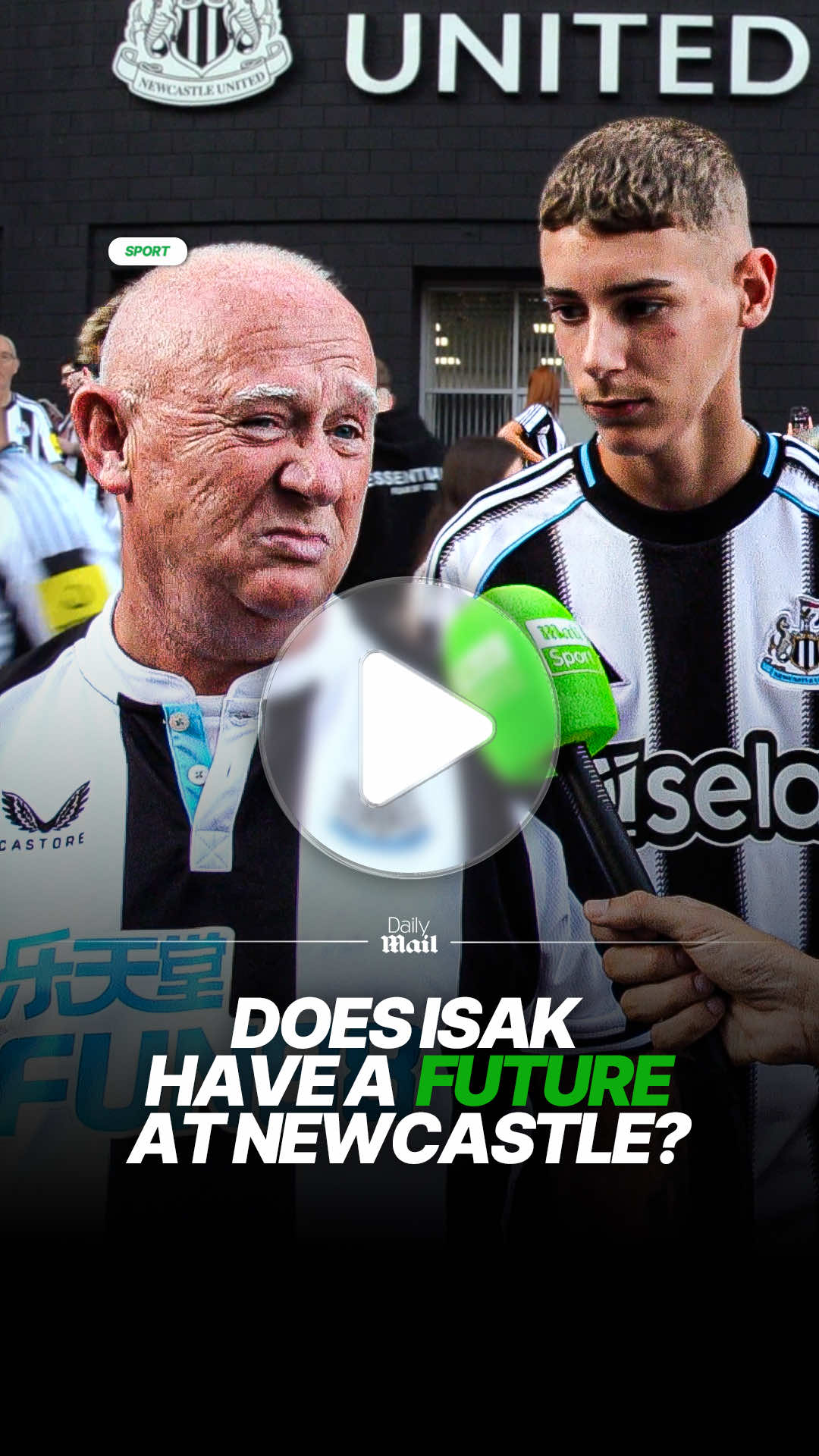 Does Alexander Isak have a future at Newcastle…? 👀🫣 #alexanderisak #newcastle #liverpool #news 