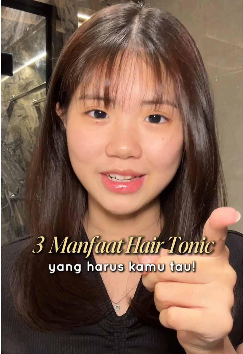 baby hair yg tebel >>> 🤩 #charrise #hairtonic #haircare #hairroutine 
