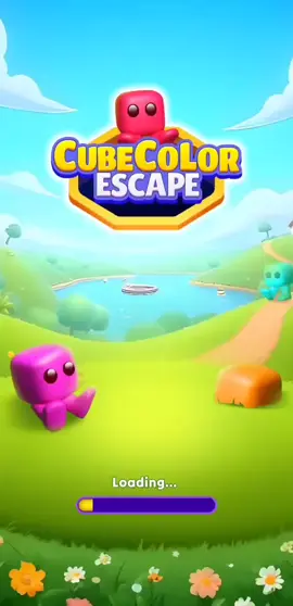 Game: CubeColorEscape #casualgames #funtoplaywith  #testyourself 