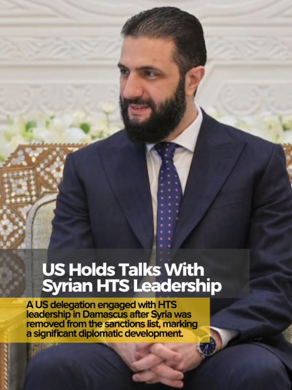 26AUG2025 • US delegation meets HTS leadership in Damascus. #Syria