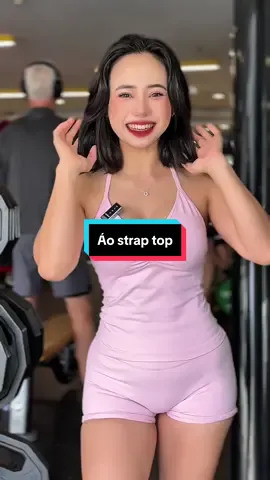 Strap top thể thao – đơn giản mà cá tính ✨ #vothao #dotapgymnu #aotapgym #straptop
