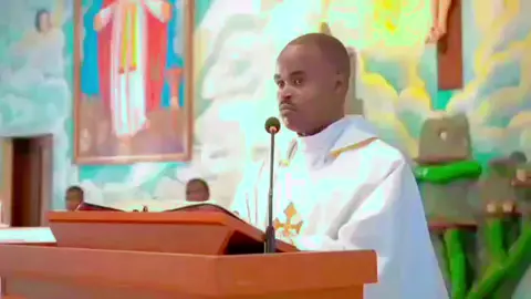 Proud of our own Priest as he perform the sacred duty out there. May God bless you Fr🙏.  #buraparish #catholic #proudcatholic #wedding #trend 