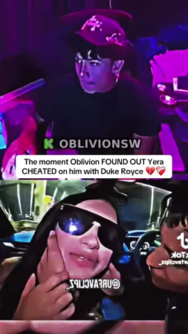 The moment Oblivion FOUND OUT Yera CHEATED on him with Duke Royce 💔❤️‍🩹 #oblivionsw 