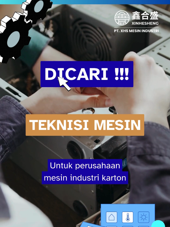 🔧 WE ARE HIRING - TEKNISI MESIN 🔧 PT XHS MESIN INDUSTRI membuka kesempatan bagi Anda yang berpengalaman dan siap bekerja di dunia mesin industri sebagai teknisi mesin 📲 Kirim CV ke : 0821 6768 8688 (Vincent) #xinhesheng #xhsmesinindustri #lowonganpekerjaan #teknisi #semarang 