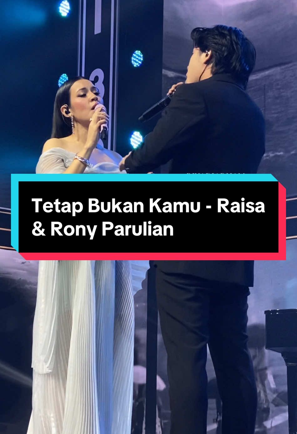 Jangan berfikir tuk kembaaaali @Raisa @Rony Parulian 🥺 #tetapbukankamu #raisa #ronyparulian #wer1official #riyadiarham 