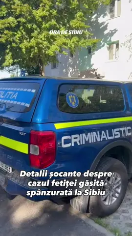 Detalii șocante despre cazul fetiței găsită spânzurată luni noapte într-un apartament de pe strada Oștirii din Sibiu #sibiu 