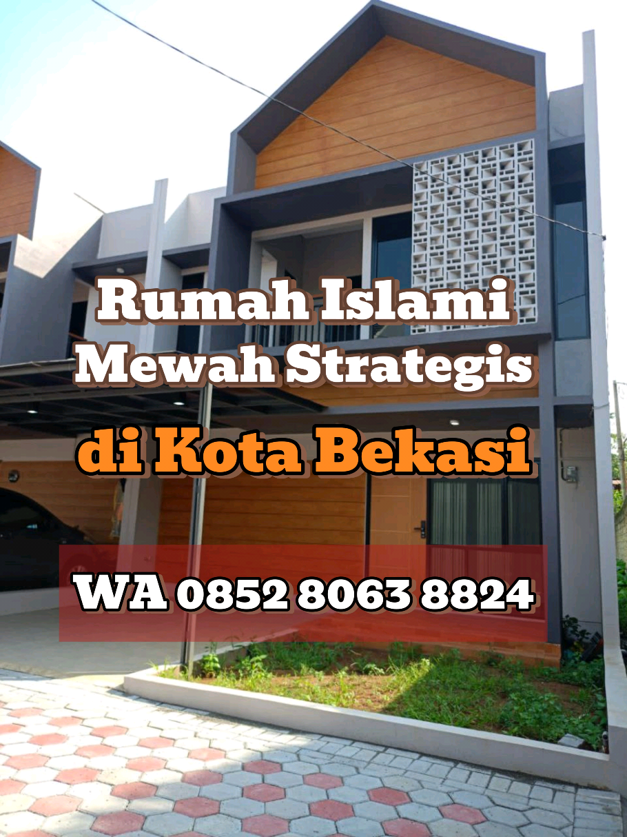 Hunian strategis di Kota Bekasi, designnya mewah cicilan start 6JTan. Sudah lengkap dengan fasum mushola umum - 3 menif menuju sekolah titian ilmu - 5 menit menit menuju shalihin school  - 15 menit LRT jatimulya  Fasilitas - One gate system - secufjty 24 jam  - cctv  - mushola - tahfidz house  Hubungi admin: Https://s.id/ChtAdmin  Kunjungi: Https://s.id/youtubeRHI Https://s.id/tiktokRHI Https://s.id/ig_RHI Https://s.id/fb_RHI https://s.id/rhi_archi https://s.id/rhi_id  #rumahhalalbekasi #rumahsyariahbekasi #jualrumahbekasi #rumahdekatlrt #rumahdekattolbekasi 
