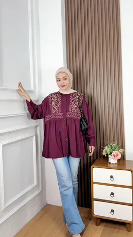 Kalian wajib punya sih 😆🫶🏻#fypシ゚ #under100k #ootdhijab #atasanwanita #blousemurah 