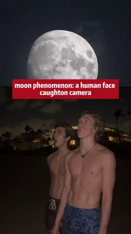 moon phenomenon: a human face caughton camera#usaus #foryou #news #Science#moon#face
