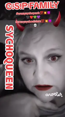 #crazysychopack💯💥😈🖤❤️💚💜 #genx #CrazySychoSisters💯💥😈🖤💀 #sychoqueenlove #bbwsareperfectlybeautiful 