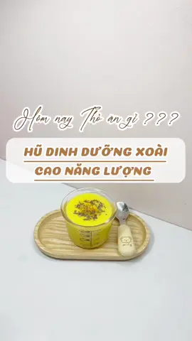 Hũ dinh dưỡng xoài cao năng lượng này siêu hợp với những hôm con cần bù năng lượng, vì k chịu ăn đó mấy bà #hipp #hipporganic #botandamhipporganic #duongnhimmethongoc #thucdonandam #thucdonandamchobe #thucdontangcanchobe 