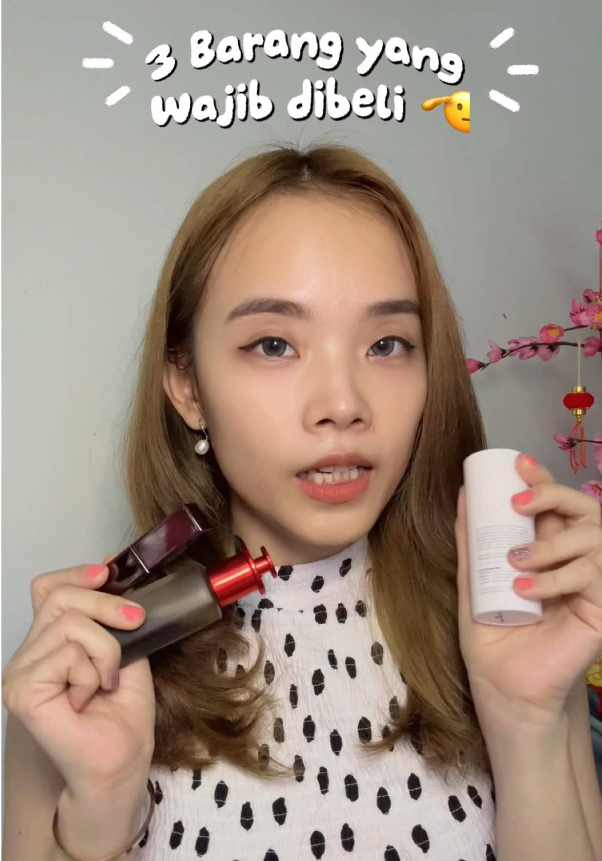3 barang yg wajib dibeli , hmm apa aja ya ? Jangan skip, karna no 1 paling gongg ✨ super wajib kalo ga mau keliatan umur bertambah 🤫 @Tasya Farasya 