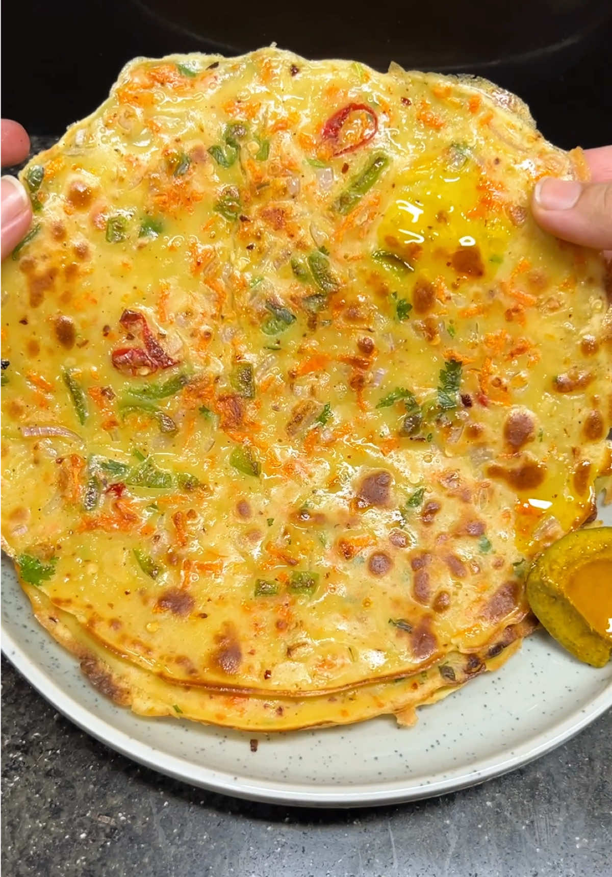 Vegetable Egg Paratha #Recipe #easy #viral #foryou #FoodLover #treanding #cooking #breakfast #nashta #pratha #vegetables #egg #yumm #healthycooking 
