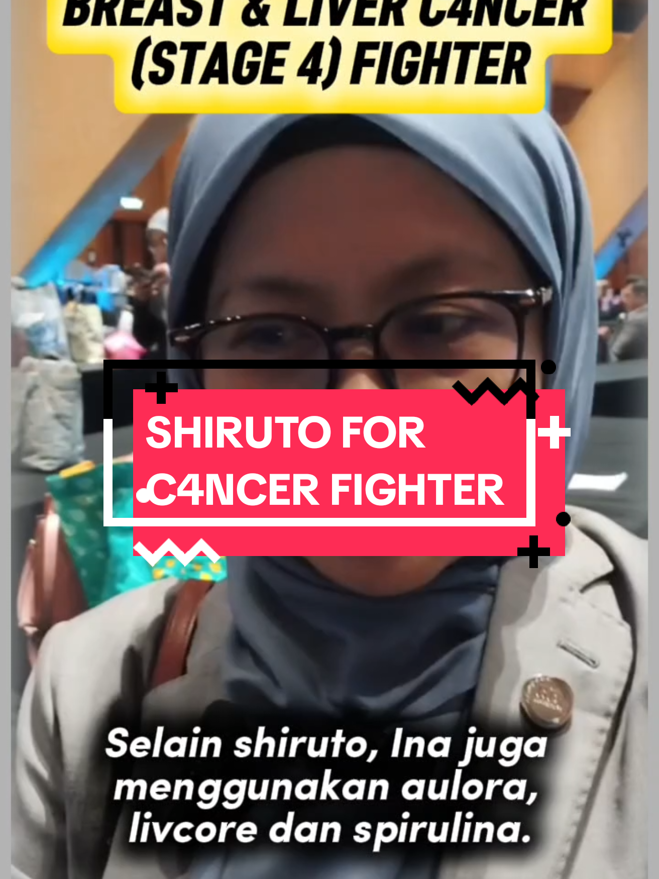 Pejuang kanser sering kali dikaitkan dengan imun badan yang lemah, keadaan diri yang lemah akibat kesan proses rawatan. Ina, seorang pejuang 2 kanser tahap 4, bangkit dan kuat semangat menempuhi proses rawatan dengan sokongan shiruto, aulora, livcore dan spirulina. Masya-Allah. You are truly fighter Ina! Semoga keputusan scan akan datang utk bebas kanser dimakbulkan. Aamiin Aamiin. Nak tahu lanjut, boleh wazab 0️⃣1️⃣1️⃣6️⃣3️⃣1️⃣4️⃣3️⃣3️⃣4️⃣5️⃣ #ikhtiarcarisihat #withezaa #cancerfighter #cancerawarness #shiruto 
