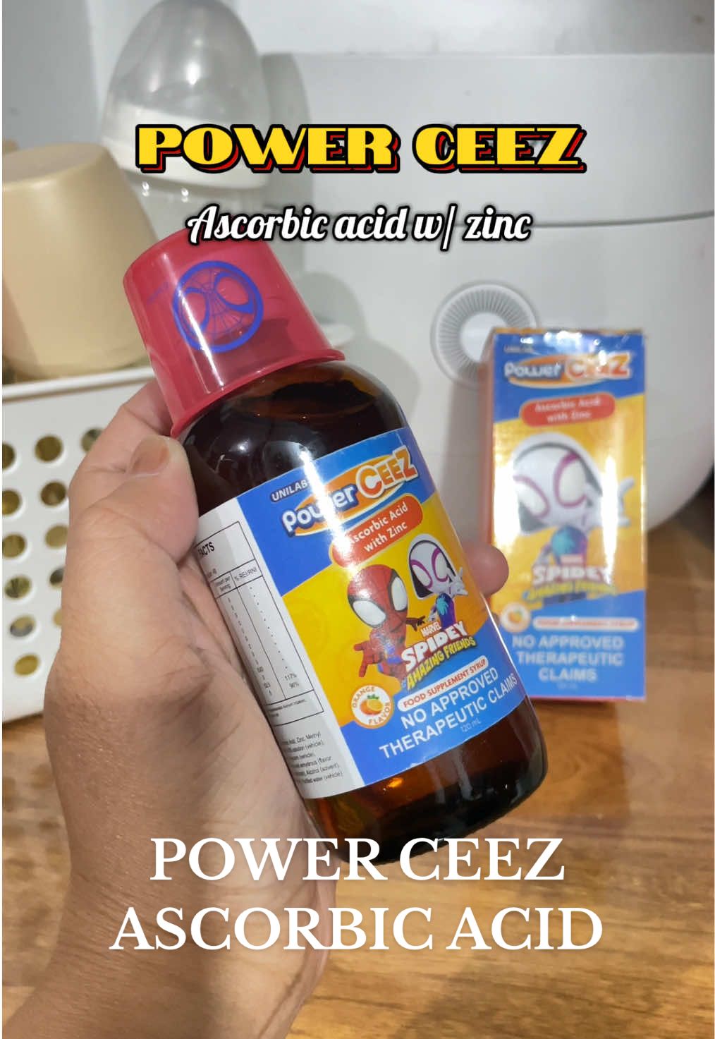 Ascorbic acid w/zinc syrup. #ascorbicacid #powerceez #ascorbicacidwithzinc #ascorbicacidvitaminc #fyp 