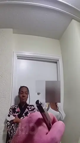 Police Surprise Woman At Her Door After She Flees Traffic Stop#cops #policeofficer 