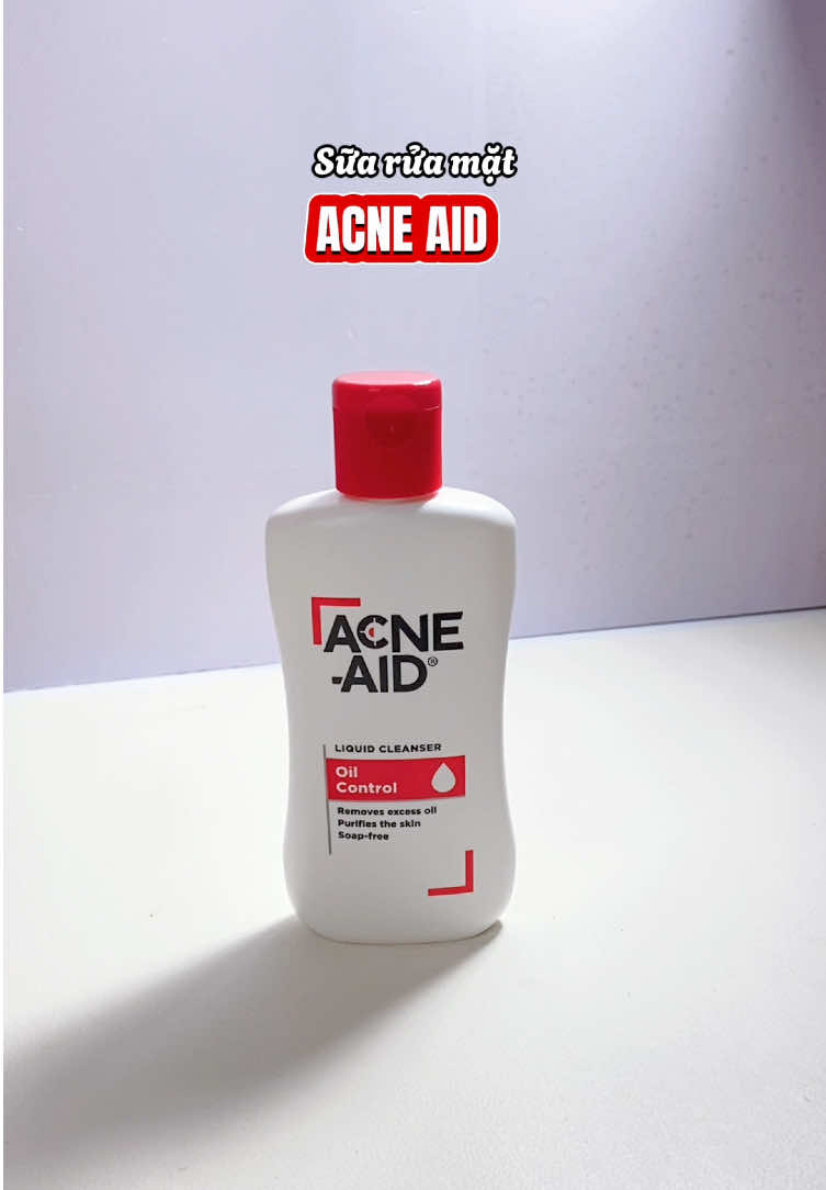 Sữa rửa mặt cho mọi loại da #srm #acneaid #review #viral #xuhuong 