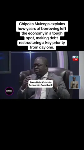 Tackling Zambia's debt crisis was one of the first major challenges the New Dawn government faced. Minister of Commerce Chipoka Mulenga explains how years of borrowing left the economy in a tough spot, making debt restructuring a key priority from day one.