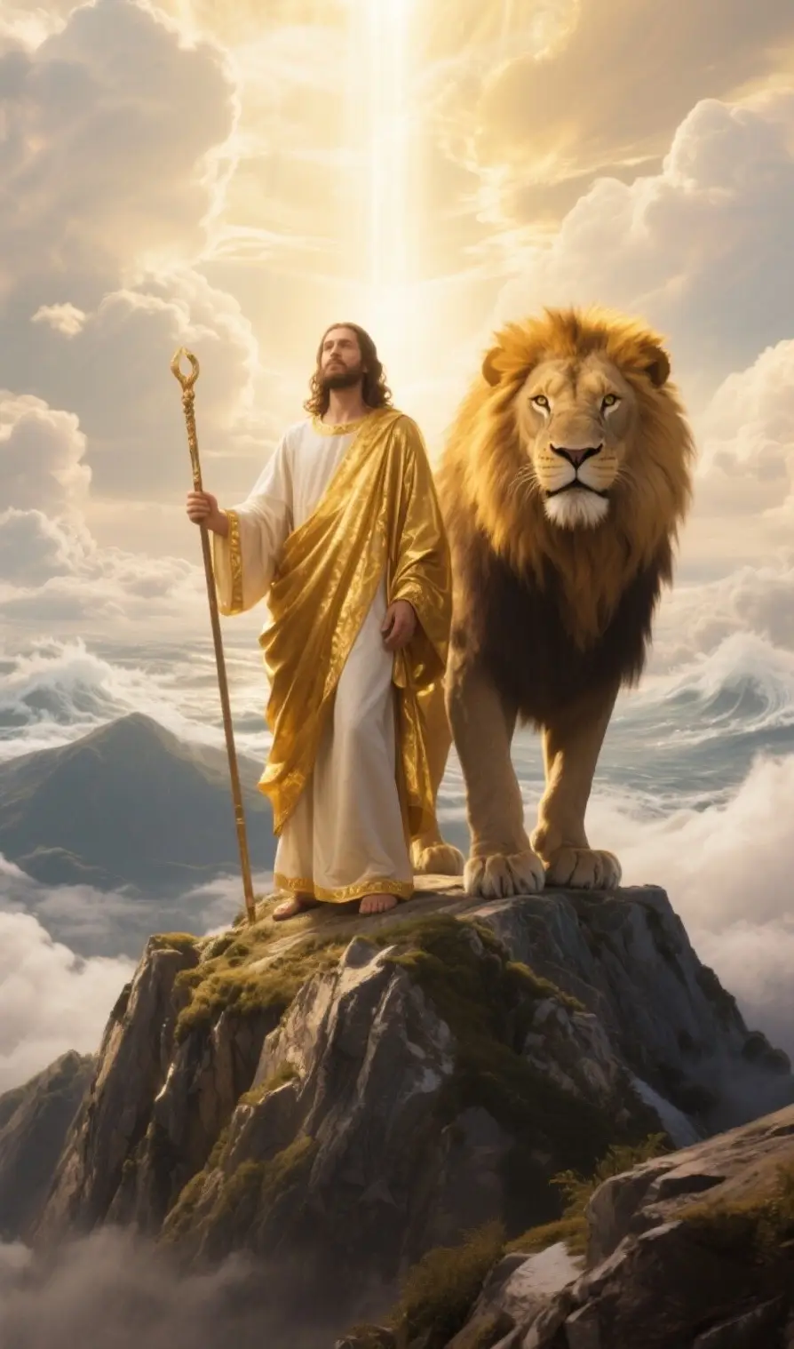 Fond d’écran de jésus #priere #jesus #jesusisking #amen #titkokchretien 
