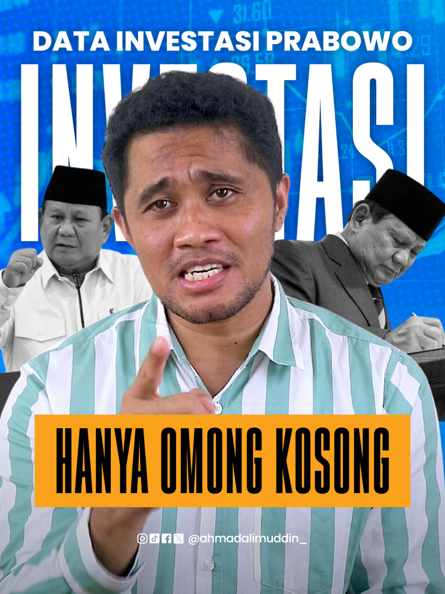 Data Investasi Prabowo Hanya Omong Kosong?  Berikan pendapatmu! #fyp #marikitabahas #data #investasi #prabowo