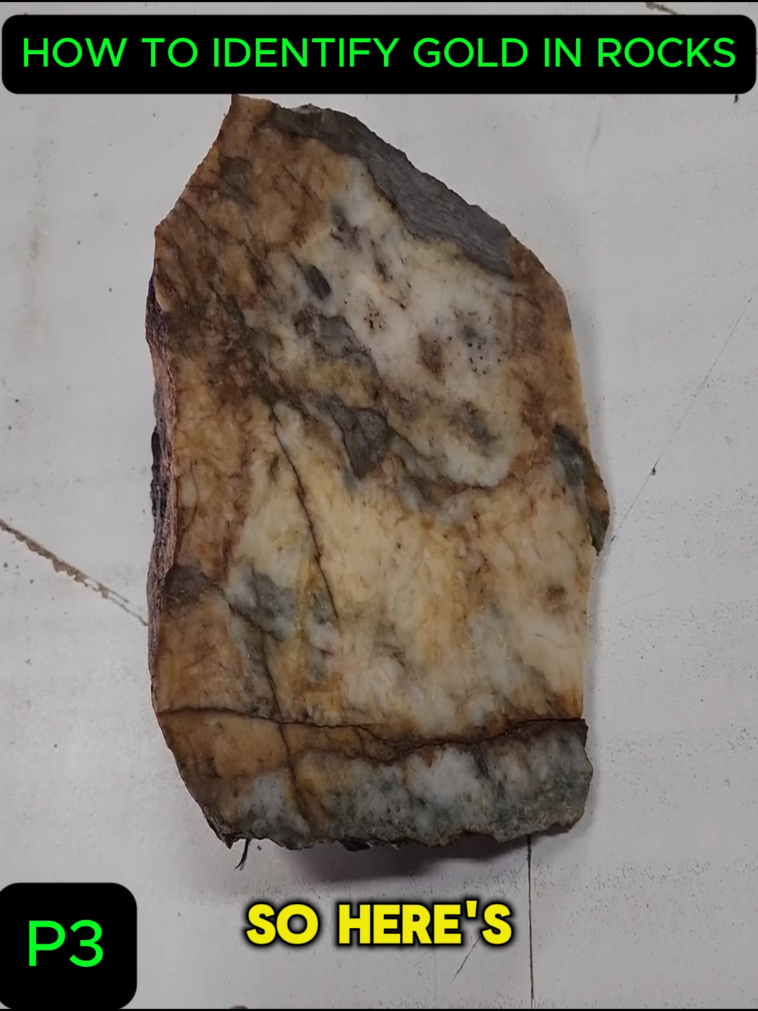How To Identify Gold In Rocks