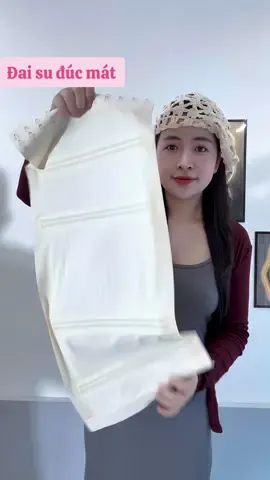 Đai lụa mềm mịn mát mặc thoải mái lắm luôn #xuhuong #viral #dainitbung #dailatex 